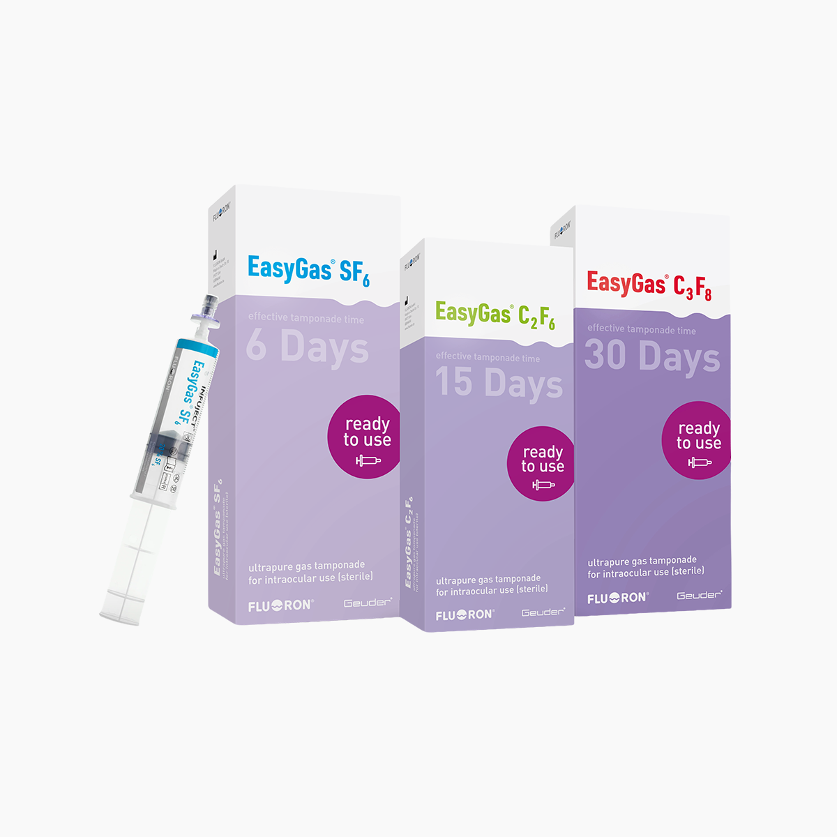Produktfoto Geuder Easy-Gas-Tamponades